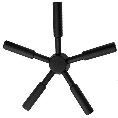 Maniglia finitura nera razze - nera, 5